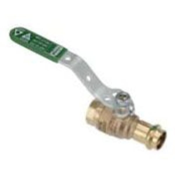 79975 3/4" x 3/4", ProPress x FPT, 250 PSI CWP, Lead-Free, Bronze Body, EPDM Seal, Full Port, 2-Piece, Ball Valve