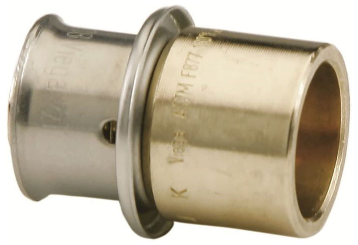 92045 3/4" x 1" PEX Sweat Adapter (Press x FTG Sweat) - PureFlow® Press (Brass)