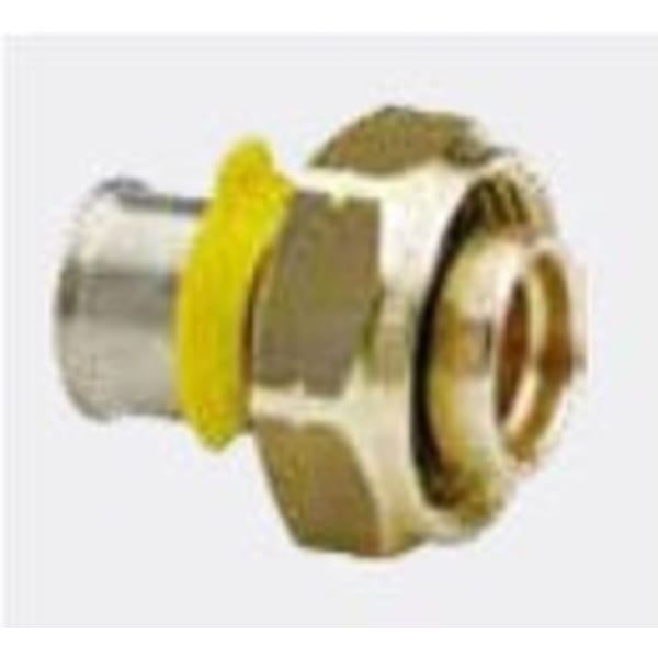 89409 1/2" x 1/2", PureFlow Press x SVC, 160 PSI, Bronze, Straight, Adapter