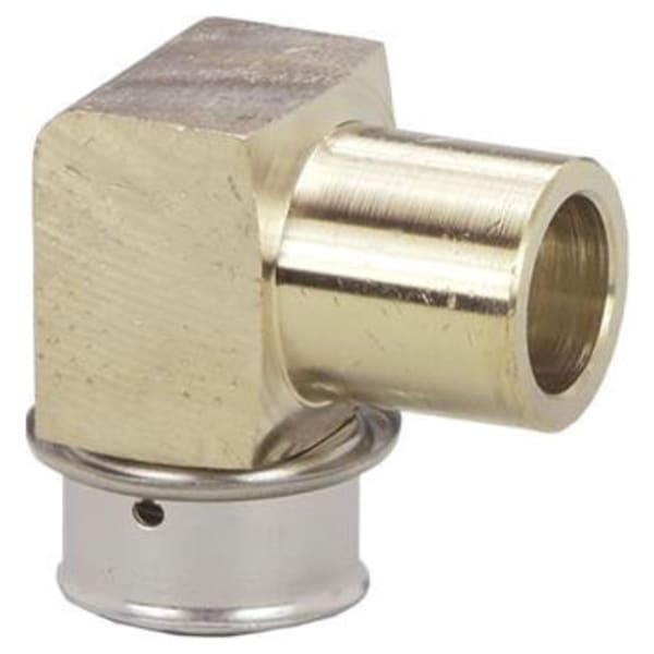 99311 3/4" PEX PureFlow Press Sweat Adapter Elbow (Press x FTG Sweat) - Brass