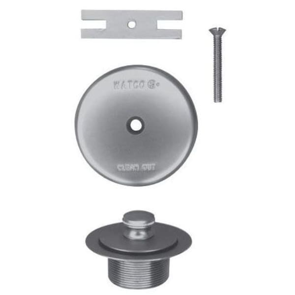 38190-CP Push Pull Tub Drain Kit Chrome