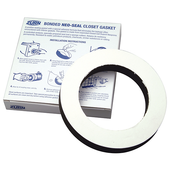 Z1200-NEOSEAL-GSKT-4 Bonded Neo-Seal Closet Gasket Kit, 4"