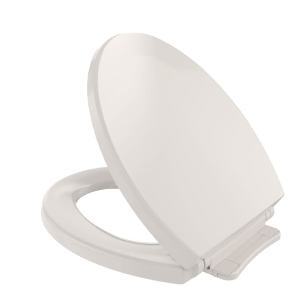 SoftClose® Non Slamming, Slow Close Round Toilet Seat and Lid, Sedona Beige - SS113#12