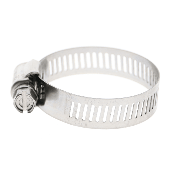 60020 3/4" - 1-3/4" Hose Clamp, Stainless Stee