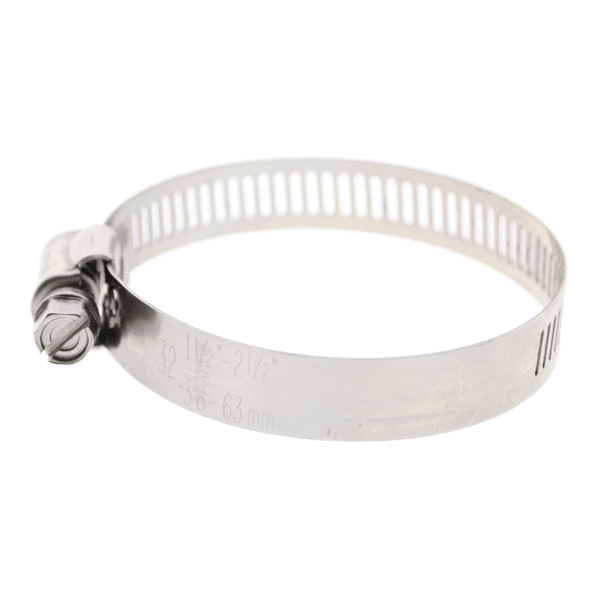 60032 1-9/16" - 2-1/2" Hose Clamp, Stainless S