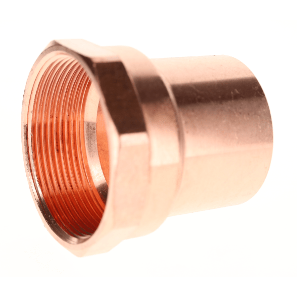 W 01587 2" Copper Sweat Fittings - Fitting Female Adapter Ftg x FPT