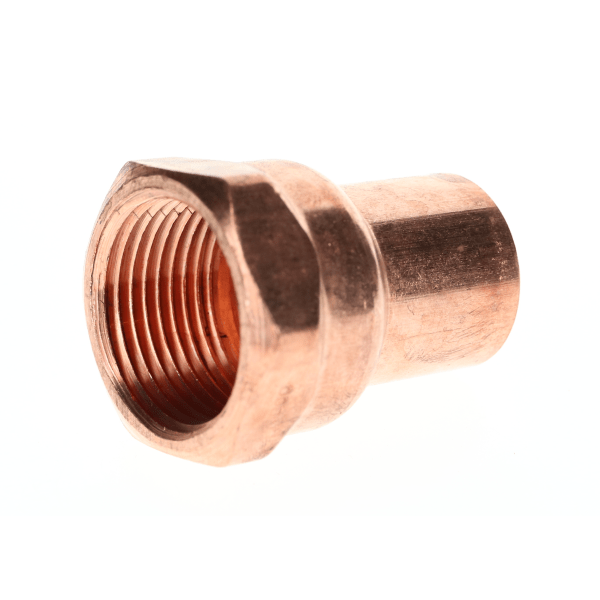 W 01571 1-1/4" Copper Sweat Fittings - Fitting Female Adapter Ftg x FPT