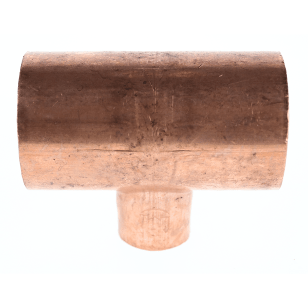 W 40106 2" x 2" x 3/4" Copper Sweat Fittings - Tee C x C x C