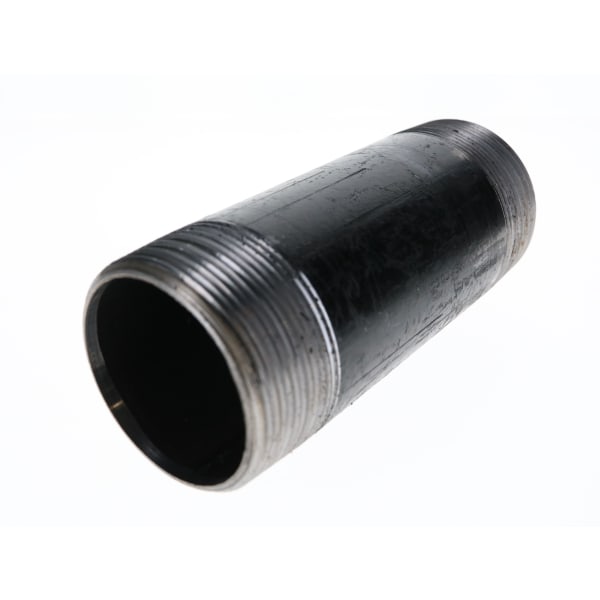 590-055 3" x 5-1/2" - Black Iron Nipple