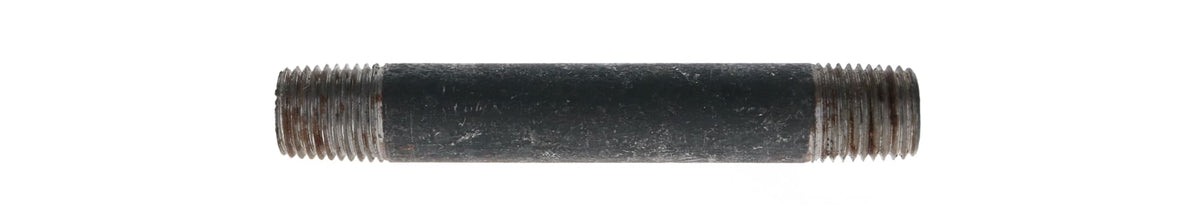 580-055 1/8" x 5-1/2" - Black Iron Nipple