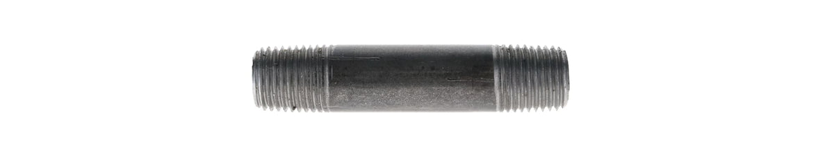 583-040 1/2" x 4" - Black Iron Nipple