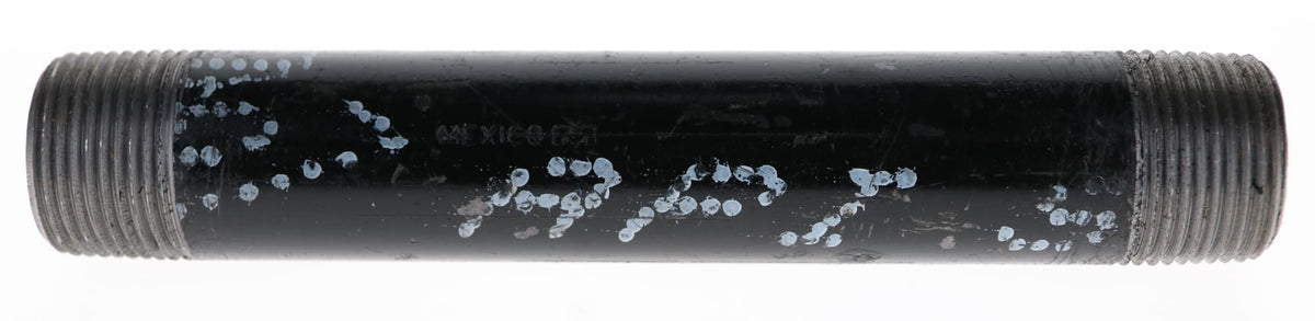 584-240HC 3/4" x 24" - Black Iron Nipple