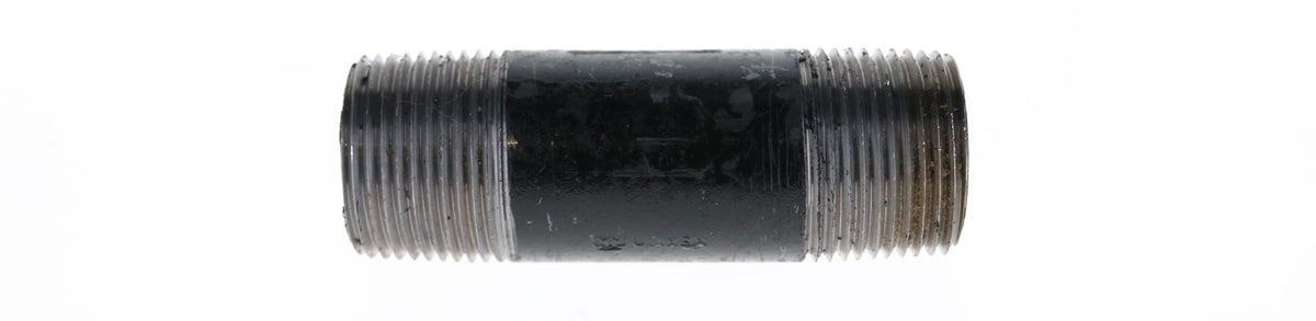 584-050 3/4" x 5" - Black Iron Nipple