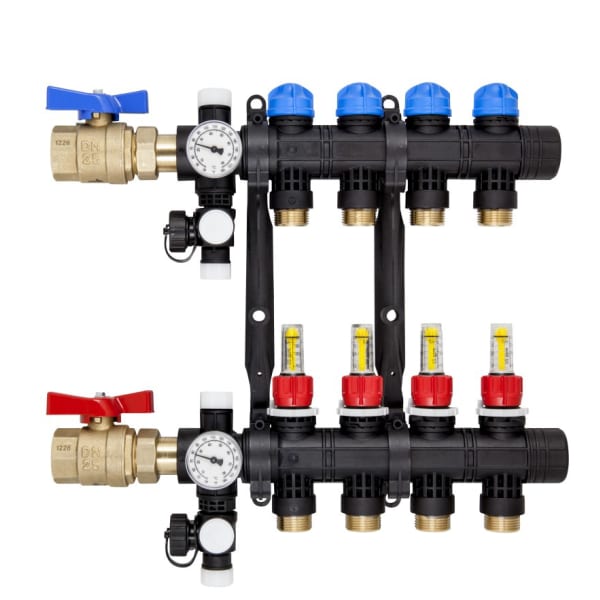 3810500 5 Loop - Composite Manifold Valve & Flowmeter Complete Kit