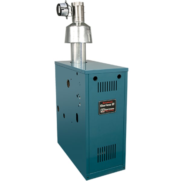Series 2e 69,000 BTU Cast Iron Chimney Vented Boiler, 84% Efficient, Pump, 0-2,000 ft Elevation