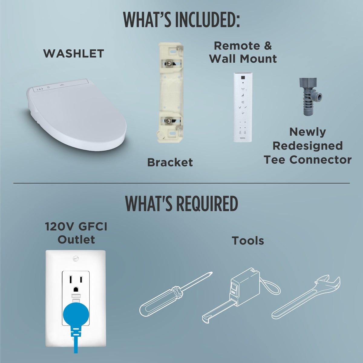 WASHLET® K300 Electronic Bidet Toilet Seat with Instantaneous Water Heating, PREMIST and EWATER+ Wand Cleaning, Elongated, Cotton White