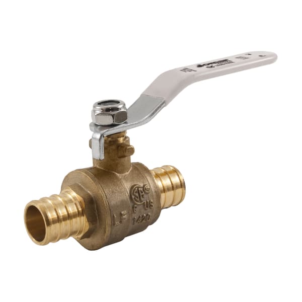 103-527PG 1-1/2" F1807 - Standard Port, 2 Piece, Crimp Pex Connection, 400 WOG