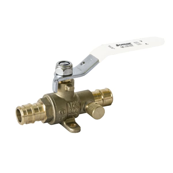 104-543PG 1/2" F1960 - Standard Port, 2 Piece, Expansion Pex Connection, 400 WOG, with Drain