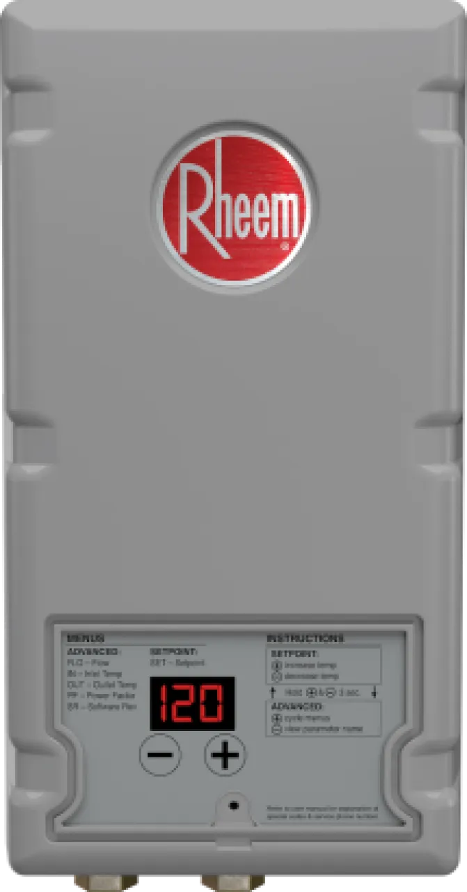 RTEH80T 8 kW 277 V Thermostatic Tankless Electric Water Heater for Handwashing