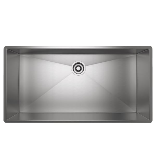 RSS3618SB Forze™ 36" Single Bowl Stainless Steel Kitchen Sink in Brushed Stainless Steel