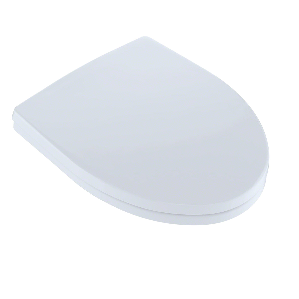 SoiréE® SoftClose® Non Slamming, Slow Close Elongated Toilet Seat and Lid, Cotton White - SS214#01