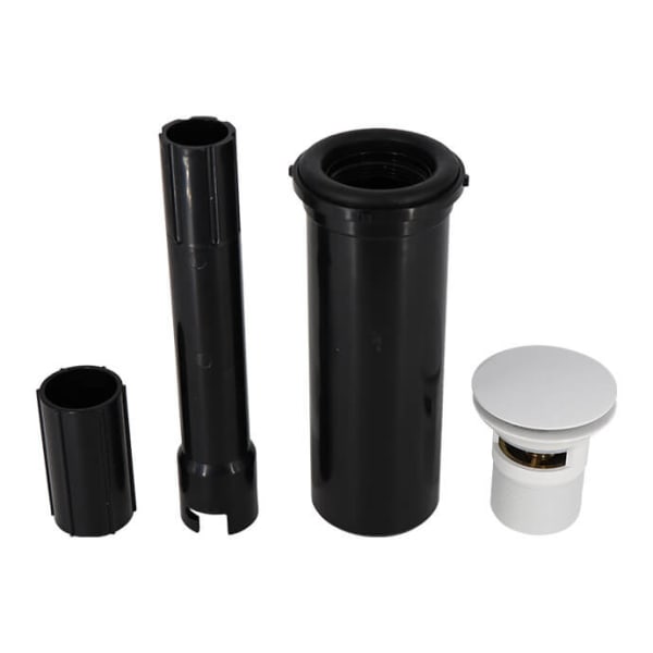 BDWOF-DSTRIM/CPB Tub Docking Station - Freestanding Tub Drain Rough-In - Trim Kit with Overflow - Polished Chrome