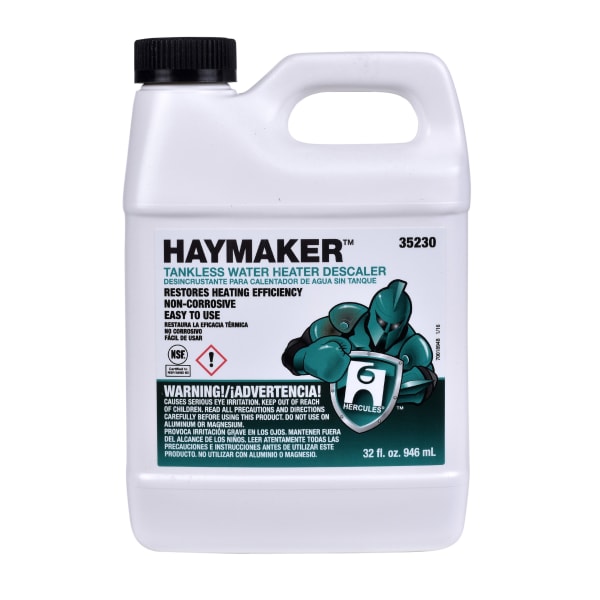 35230 32 oz. Haymaker™ Tankless Water Heater Descaler