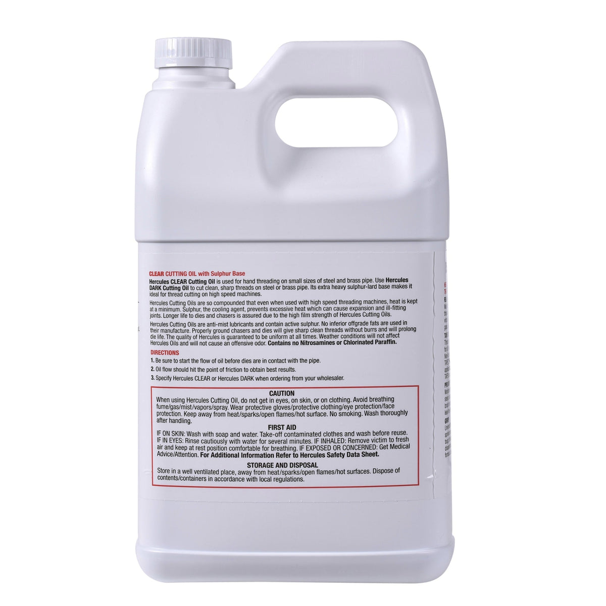 40120 Gallon Cutting Oil - Clear