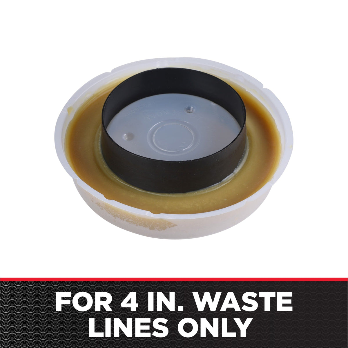90230 4 in. Johni-Ring® Standard Size Wax Ring with Plastic Horn