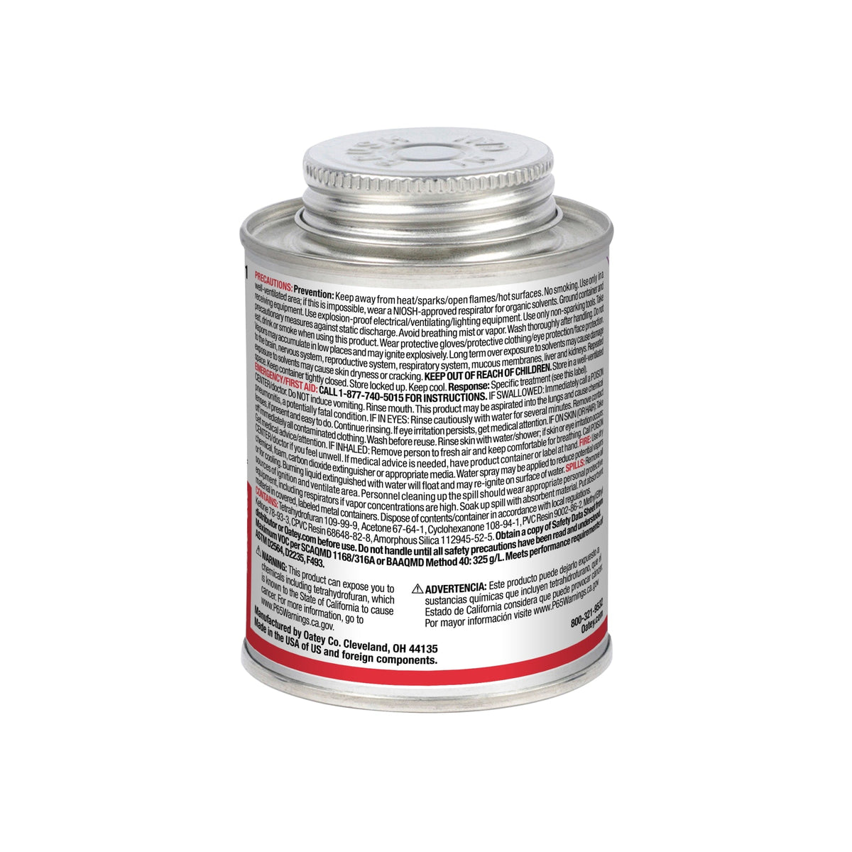 30821 8 oz. All-Purpose ABS, PVC and CPVC Clear Cement