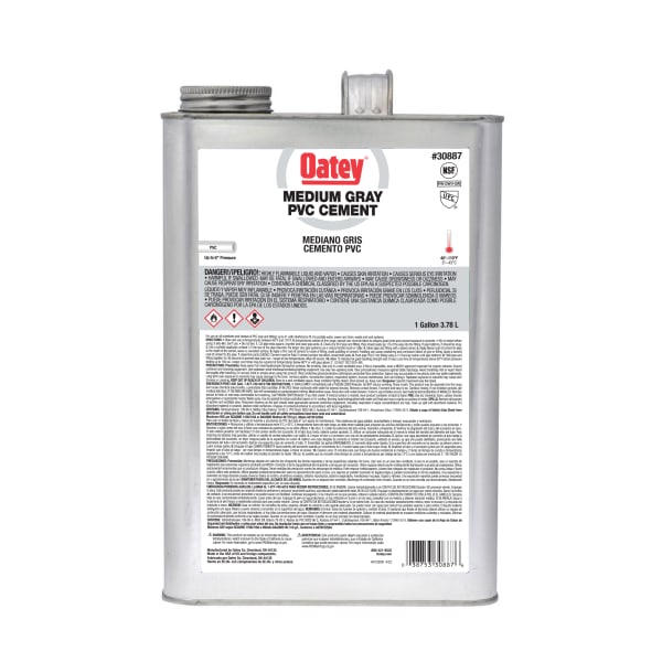 30887 Gallon PVC Medium Body Gray Cement