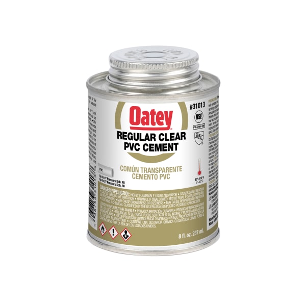 31013 8 oz. PVC Regular Body Clear Cement
