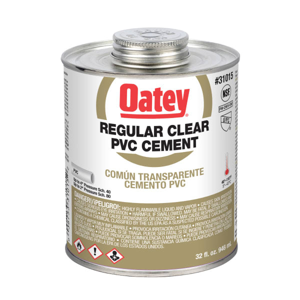 31015 32 oz. PVC Regular Body Clear Cement