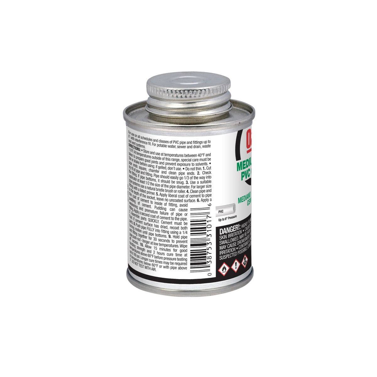 31017 4 oz. PVC Medium Body Clear Cement