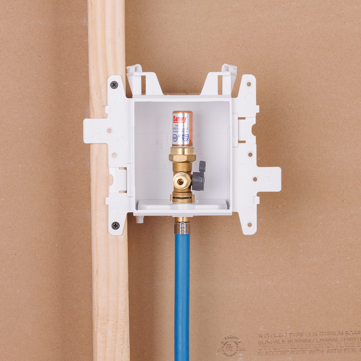 37689 MODA® 1-Valve F1807 PEX (Brass) Ice Maker Supply Box with Hammer Arrestor - Standard Pack