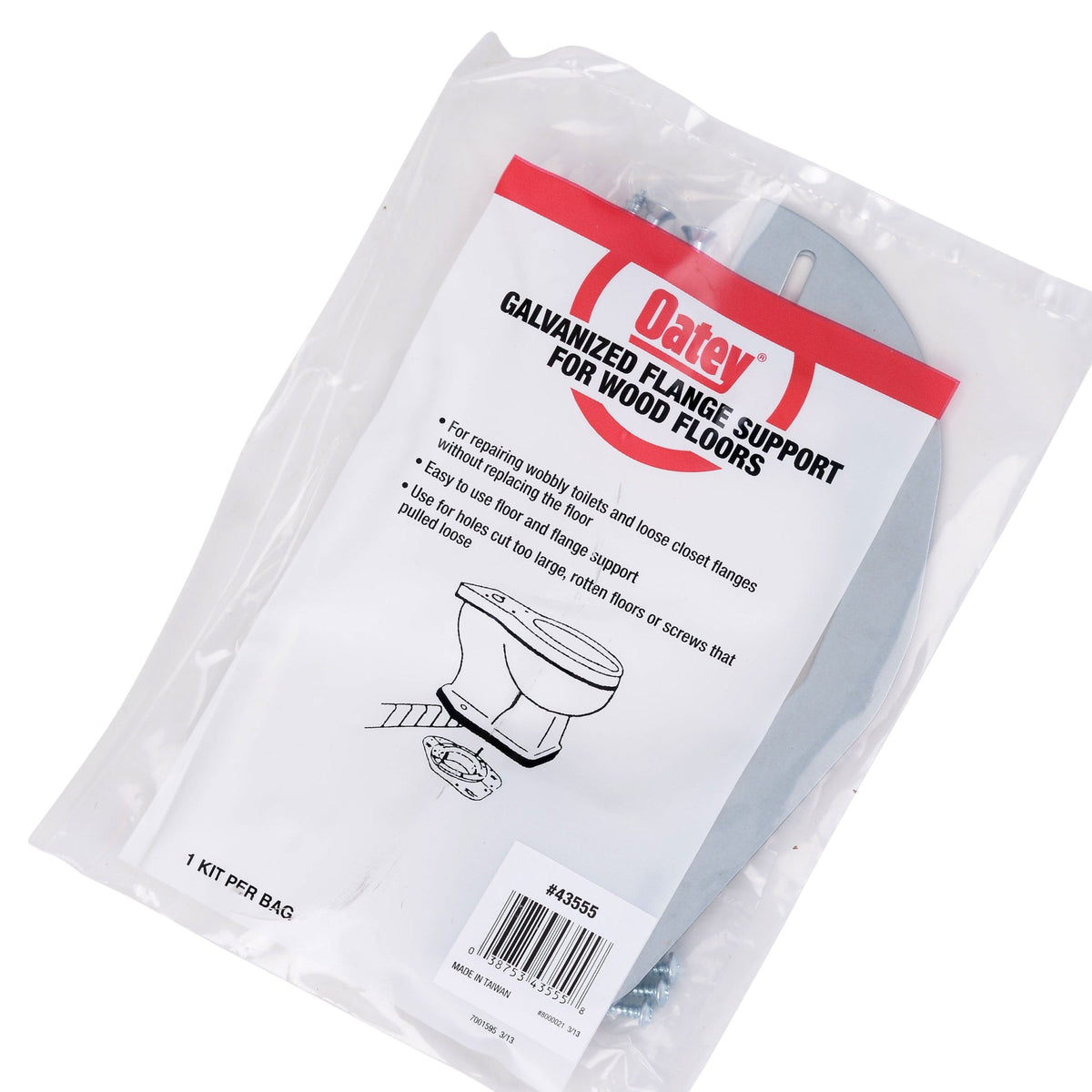 43555 Galvanized Wood Support Kit