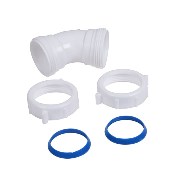 P9665 1-1/2" 45 Degree Slip Joint Elbow
