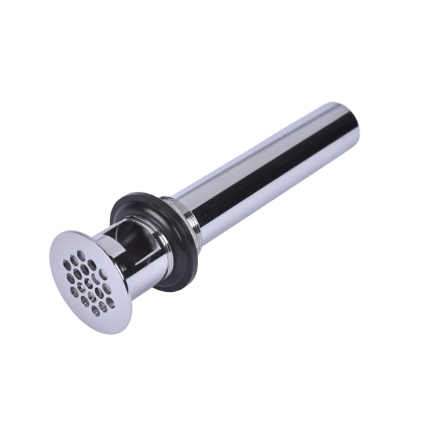 760-1 Semi-Cast Grid Patent Overflow Plug w/ 1-1/4 in. x 6 in. - 17 Ga. Tailpiece