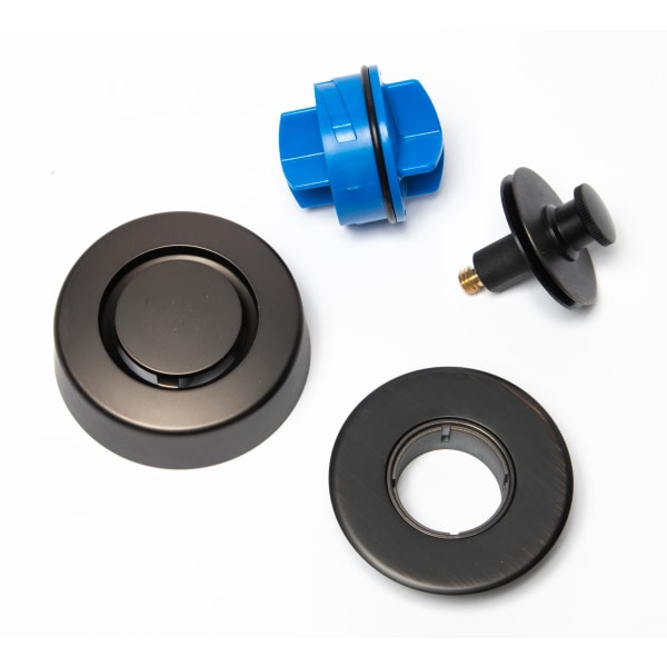 K99RB True Blue® Bath Waste Trim Kit with Push N' Pull Stopper in Oil Rubbed Bronze