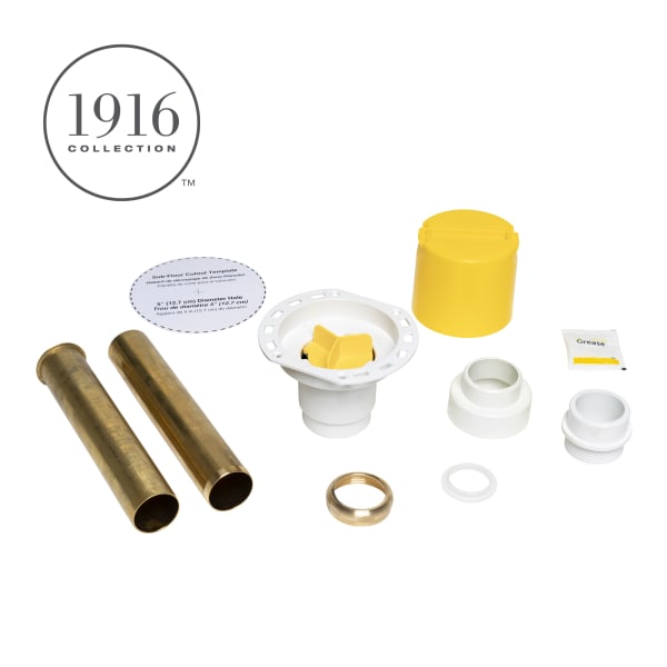 Collection FTD5135P PVC Freestanding Tub Drain Kit