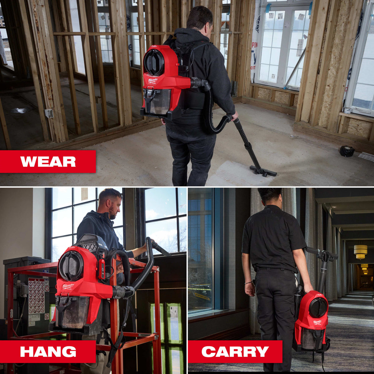 0895-20 M18 FUEL™ 3-in-1 Backpack Vacuum