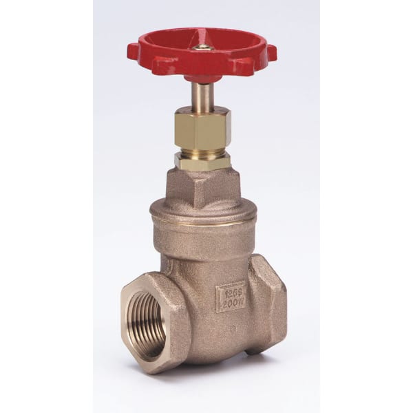 105-112 1-1/2" - FIP x FIP - Bronze Gate Valve, Non-Rising Stem
