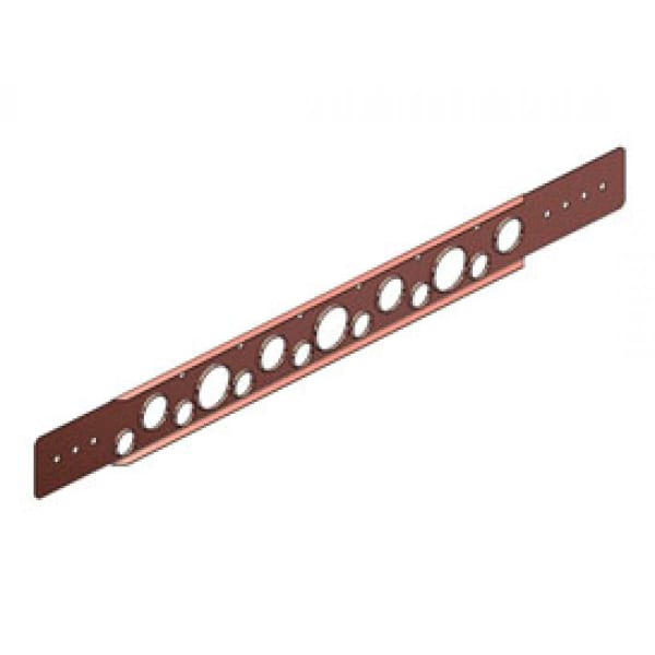 108-20 Bracket, 1-3/4-in x 20-in, Copper Extruded