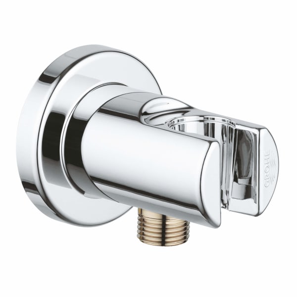 28629000 Wall Union With Hand Shower Holder in CHROME