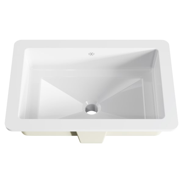 D20050000.415 POP® Rectangular Sink in CANVAS WHITE