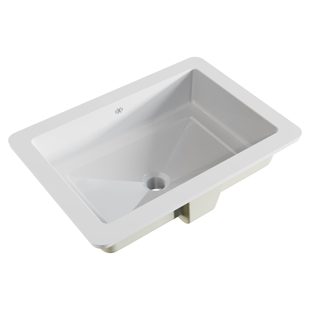 D20050000.415 POP® Rectangular Sink in CANVAS WHITE