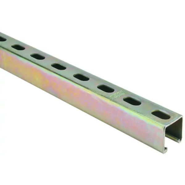 1-5/8" x 10' Gold Slotted Strut