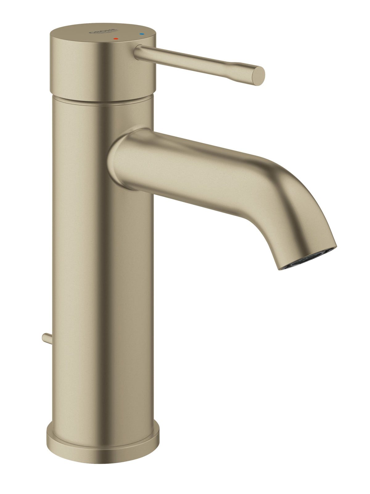 Single Hole Single-Handle S-Size Bathroom Faucet 1.2 GPM in BRUSHED NICKEL 23592ENA