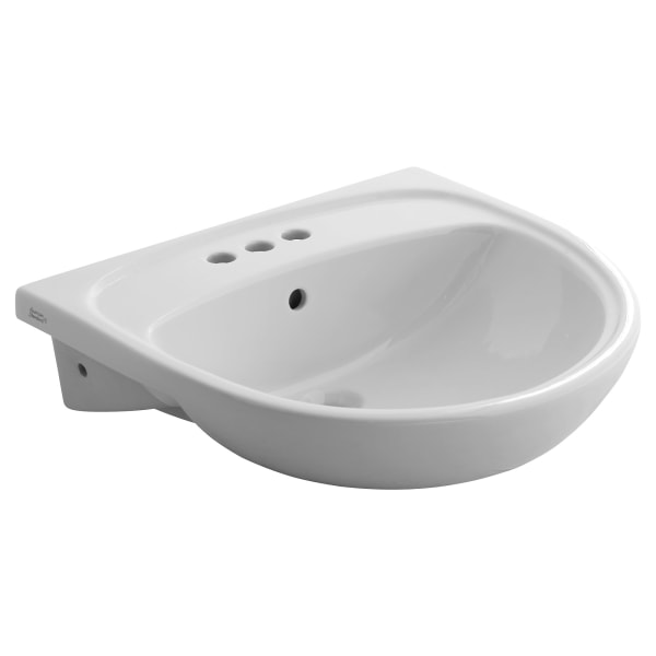 9960403.020 Mezzo® Semi-Countertop Sink With 4-Inch Centerset White