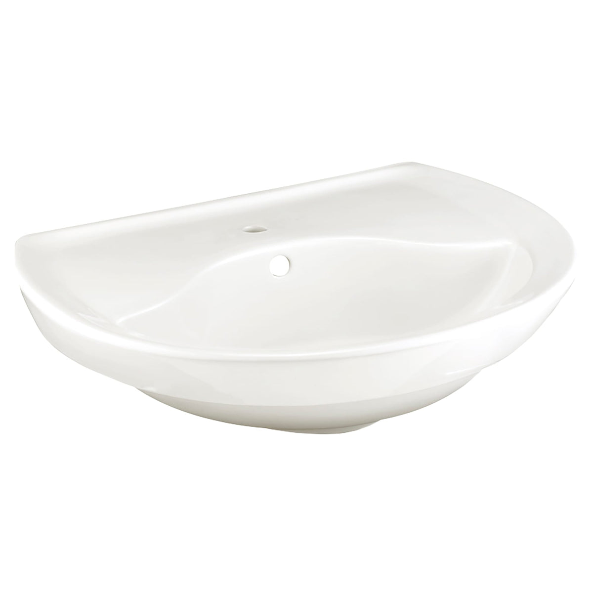 0268001.020 Ravenna® Center Hole Only Pedestal Sink Top White
